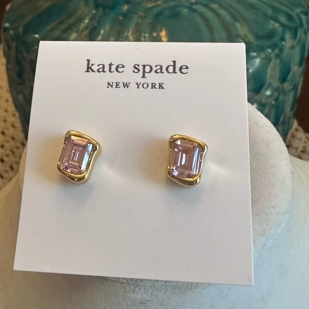 $68 KATE SPADE‎ Molten Glass Studs NEW